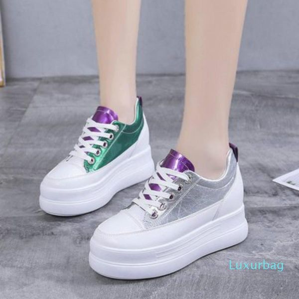 

thick bottom increased taupe shoes female 2019 new version of temperament students harajuku ulzzang tide causal shoes fashion shoes z10, Black