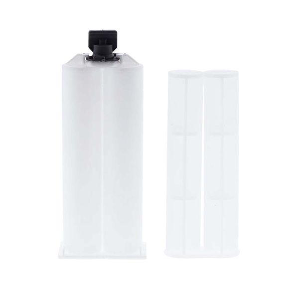

pack of 10 ab epoxy gun cartridge 50ml syringe 1:1 with putter