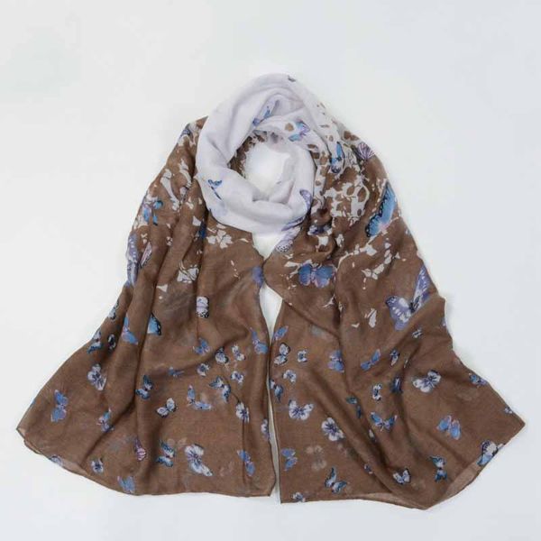 

for women foulard femme shawl four seasons universal cotton scarf pressed printing pineapple pattern scarves fashion 9rb bb, Blue;gray