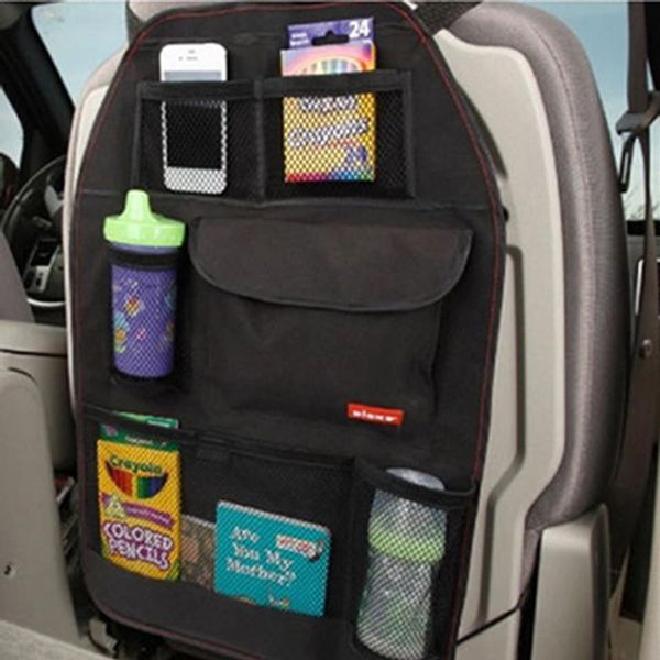 

convenient car seat back organizer multi-pocket storage bag box case