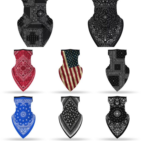 

3bl4y magic mask headwear neck cycling sports bike motorcycle helmet dust face magic bandana scarf multifunctional outdoor scarf, Black