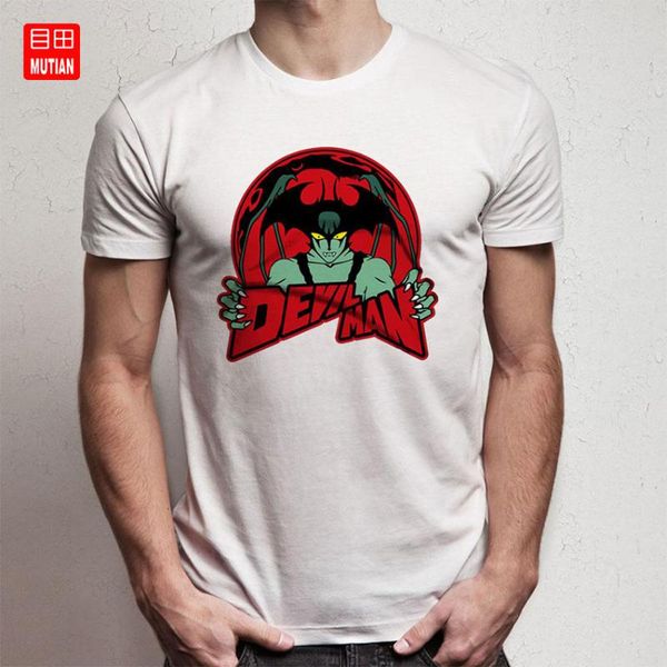 

the devilman monster devil t shirt, White;black