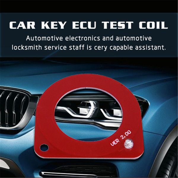 

professional car key ecu test coil automotive ecu induction signal detection card auto diagnostic tool theft coil detection