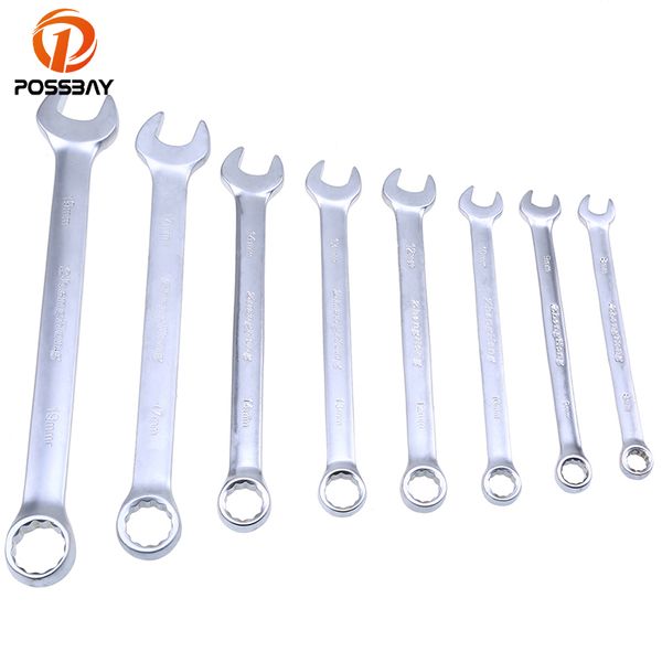 

possbay ratchet gears wrench set open end wrenches repair tools to motorcycle car bike torque wrench combination spanner