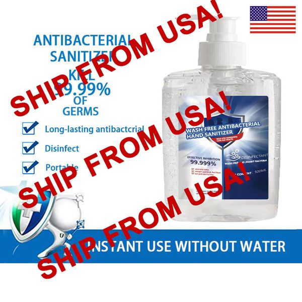 

корабль из сша! 300 мл дезинфицирующее средство для рук гель бутылка большой емкости одноразовые долговечные быстросохнущие стерилизация дез