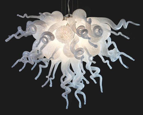 

beautiful heart shaped designed pure white lamps glass chandelier wedding decorations centerpieces chandeliers light led pendant lamp