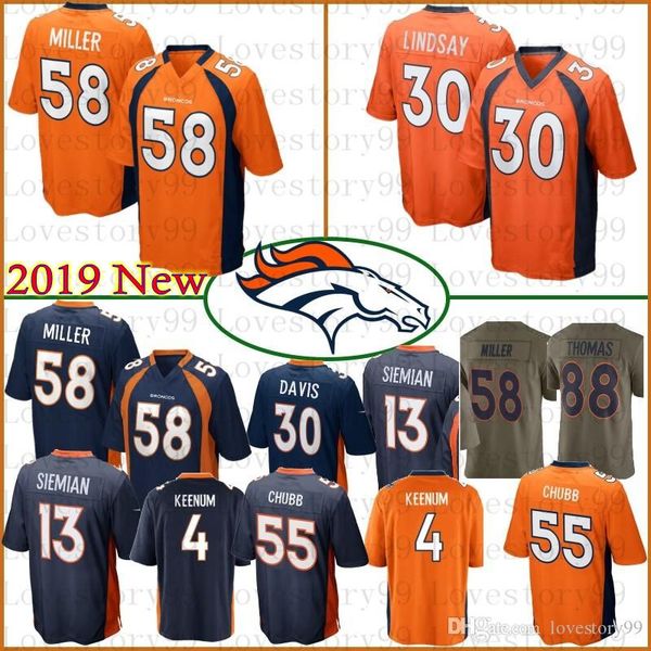 

30 Phillip Lindsay Denver Jerseys Bronco 4 Case Keenum 58 Von Miller 5 Joe Flacco 55 Bradley Chubb 7 John Elway Noah Fant Davis Lock 2019