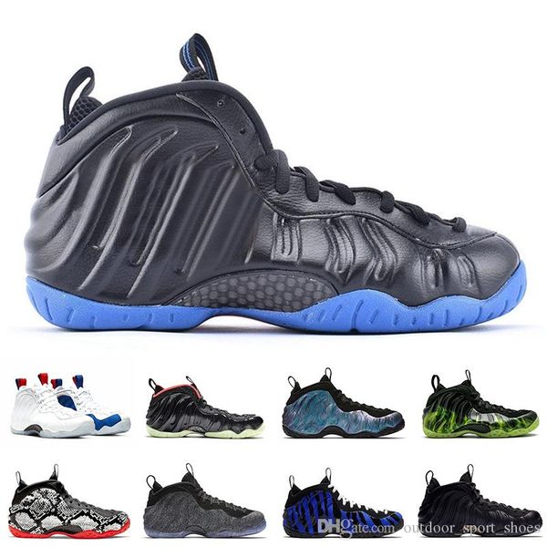 

knicks penny hardaway foam one men's basketball shoes vandalized bronze gold pro galaxy one fashion mens sports training sneakers