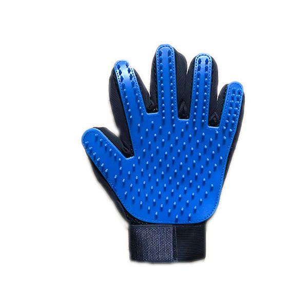 

pet grooming glove gentle deshedding brush glove efficient pet hair remover perfect for dog & cat with long & short fur 1 piece