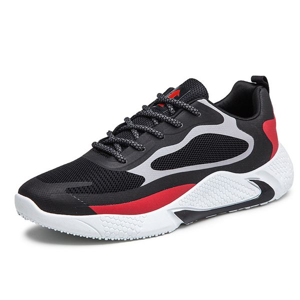 

vintage men shoes 2019 fashion mesh light breathable men casual tennis shoes sneakers zapatos hombre unisex, Black