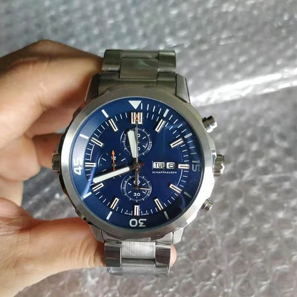 

Последняя версия IW Watch высокое качество мужские часы Кварцевый хронограф мужские