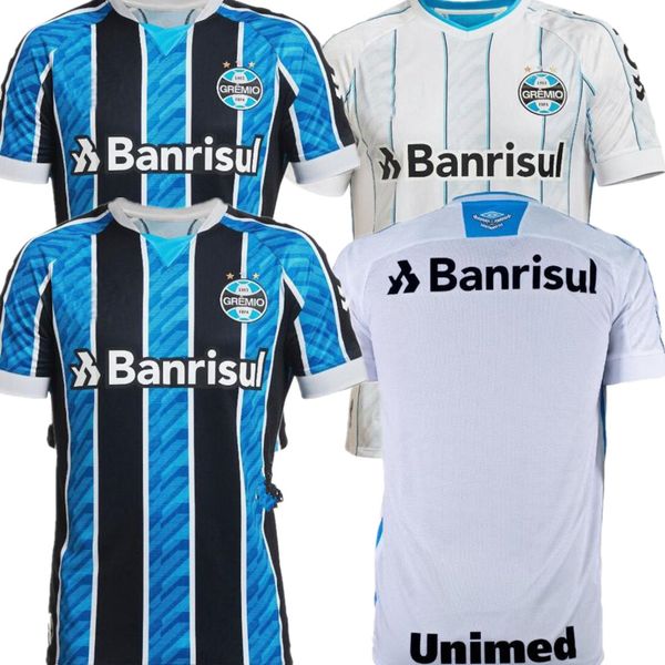 

man 2020 gremio soccer jerseys thiago neves 20 21 everton grÃªmio johnath miller luan marlone league football shirt thai, Black;yellow