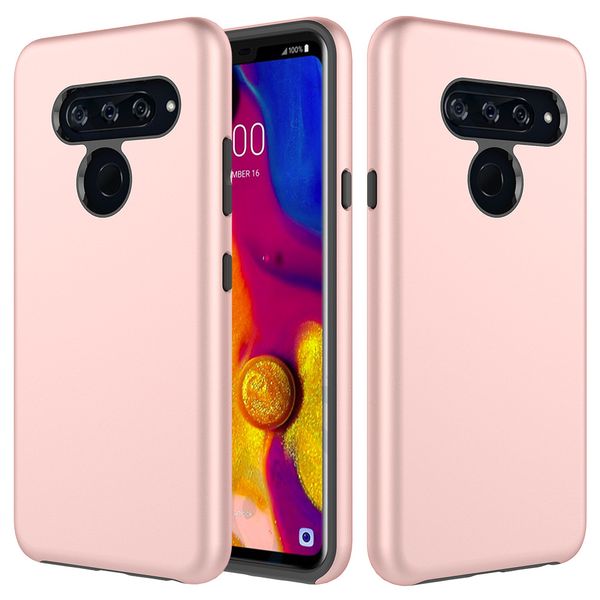 

360 full protective dual layer hybrid case for lg x power k210 x style tribute hd volt 3 v20 shockproof hard back cover