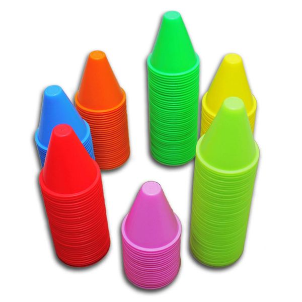 

anti-wind inline skate cone agility marker slalom roller skating marking cup slalom skate pile cup - color random