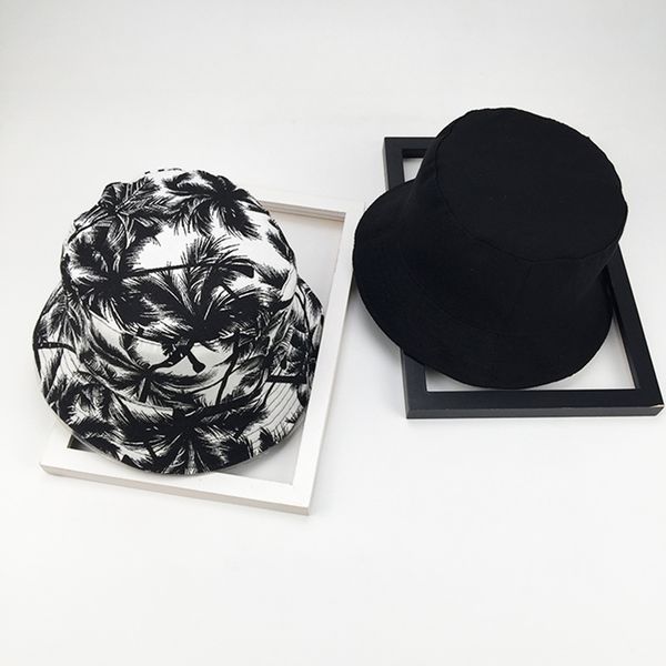 

voron 2018 new summer fashion leaves bucket hat men women hip hop caps hiking sombrero outdoor gorro fishing hat