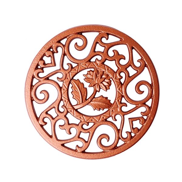

table teapot pads kitchen supplies dining heat insulation cast iron round mats
