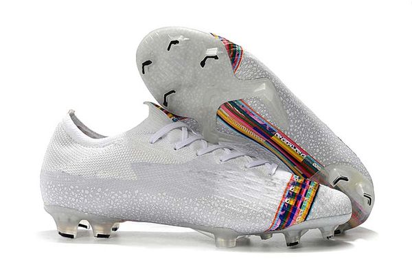

2019 men mercurial vapors fury vii xii fg low help superfly vi 6 360 cr7 mens rainbow color soccer football shoes