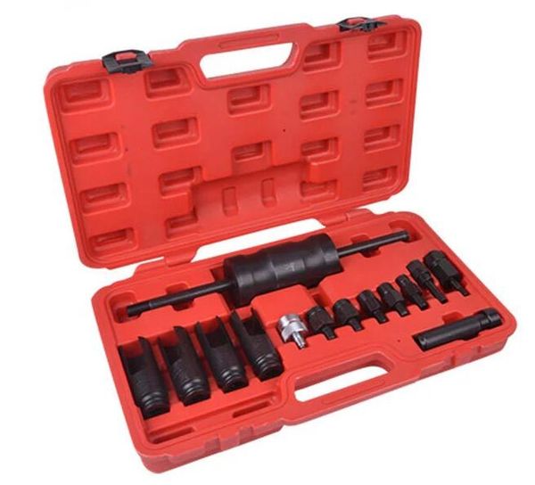 

14pc diesel injector puller removal tools with case sale