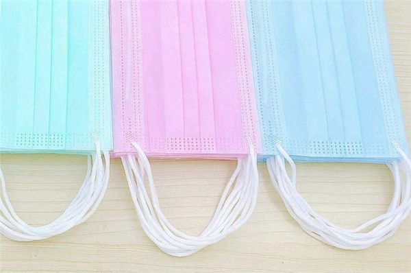 

anti haze face masks breathable mascherine protective 3 ply non woven face mask black 7339044 activated carbon filter s black/white