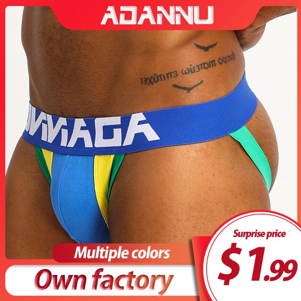 

adannu brand gay jockstrap men thongs male underwear cueca tanga quick dry mesh breathable sissy panties erotica gay bikini