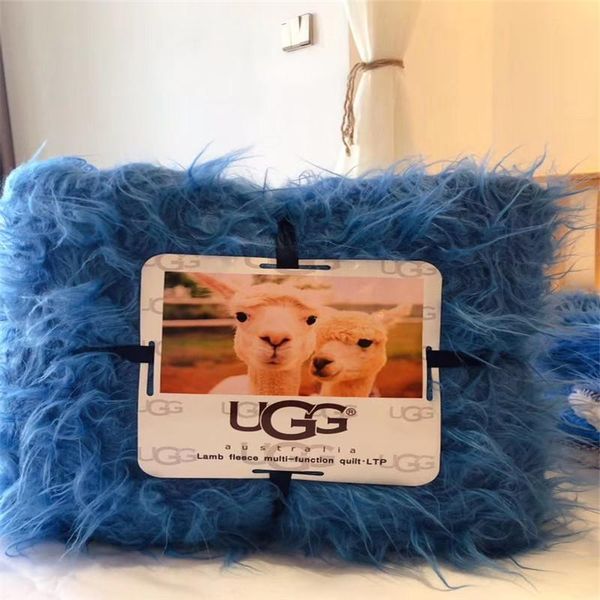 

branded new classic style blanket blue color thickend blankets soft home textiles warm blankets