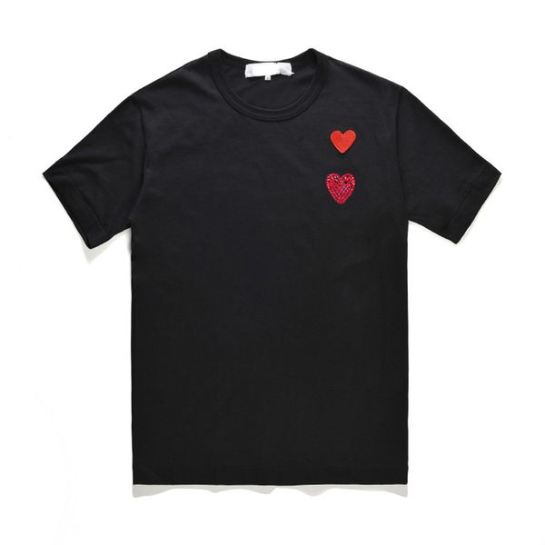 

womens t shirts 2020 new arrival summer casual couple shirts short sleeve tees fashion heart print funny tee, White