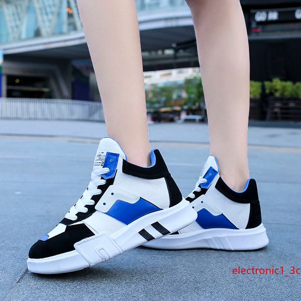 

new women s designer casual shoes fashion outdoor indoor universal leather surface black white blue casual sneakers