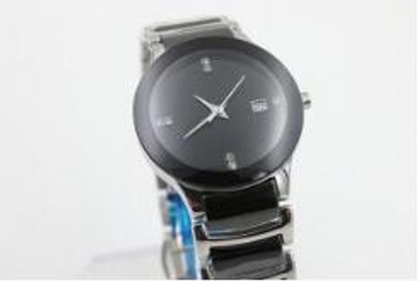 

2019hot sale ульт высокое качество ограниченные женские часы черные керамические круглые tichy высокое качество дата керамика черные женские, Slivery;brown