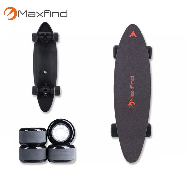 

2017 mini electric skateboard scooter remote 4 wheels motor 500w for sale in china