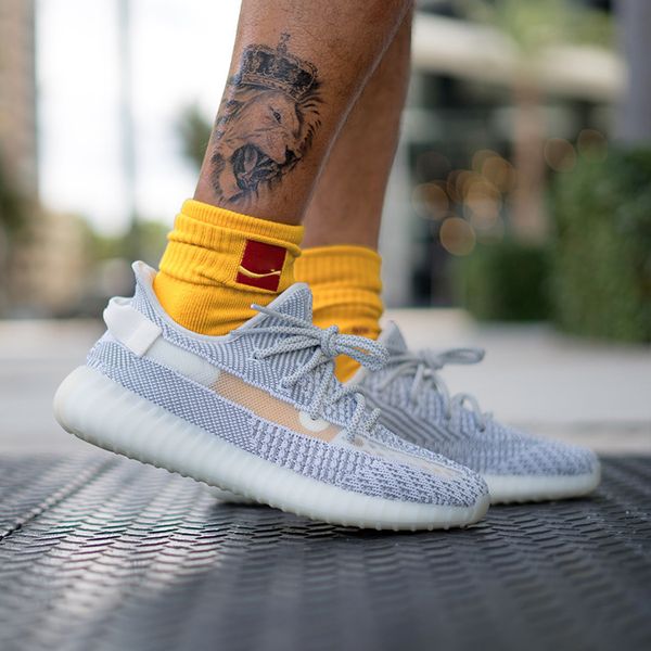 

designer static sesame v2 running shoes off mens sneakers white zebre bred butter fashion luxury trainers women blue tint shoes us5-11.5, Black