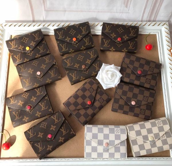 

париж стиль роскошные дизайнерские мужские известные мужчины небольшой кошелек покрытый холст с натуральной кожей несколько коротких двойных, Red;black