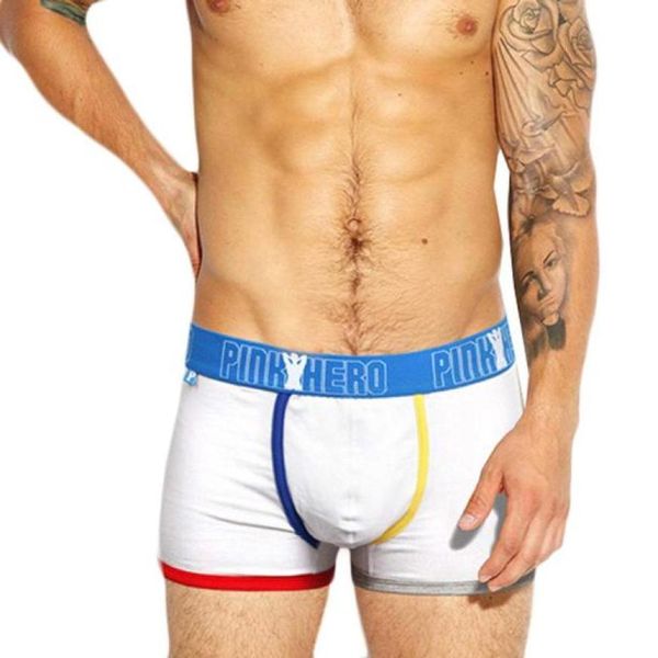 

fashion-wholesale-superior new fashin cotton boxers underwear men short pants boxer summer shorts mar17, Black;white