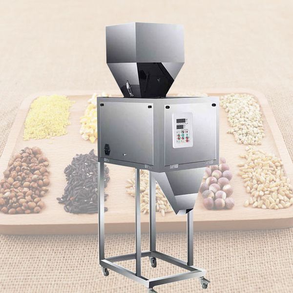 Große automatische Abfüllmaschine für Mehl, Getreide, Samen, Tee, Schnecke, Kaffeebohnen, Katzenfutter-Verpackungsmaschine