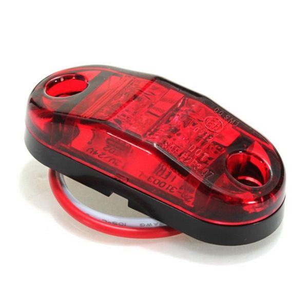 

led side marker light clearance lamp 12v 24v e-marked dot car truck trailer ute audew