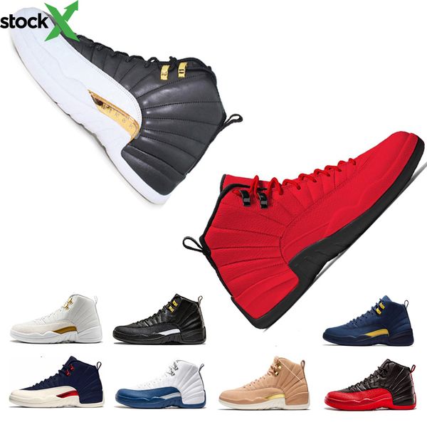 

12 12s basketball shoes for men bordeaux bulls wings university blue unc playoffs flu game 12s xii new trainer athletic sports mens sneakers