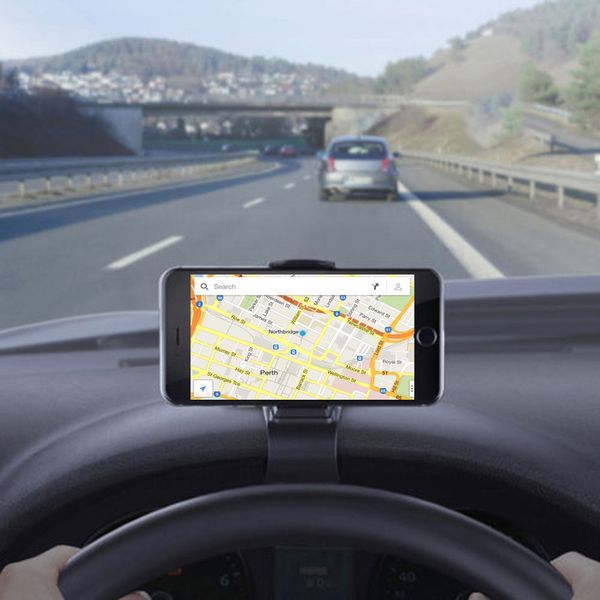 

universal car dashboard cell phone gps mount holder stand hud design cradle new