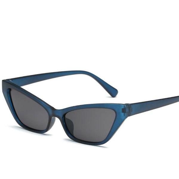 

fashion women & men personality sunglasses cat eye sun glasses goggles anti-uv spectacles eyeglasses sunshade mirror a, White;black