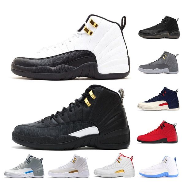 

2019 new basketball shoes 12 12s men shoe doernbecher fiba reverse taxi game royal french blue mens trainers outdoor sports sneakers 7-13