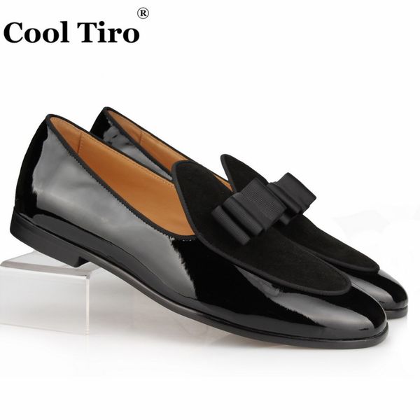 

genuine leather and suede classic loafers silk bow men slippers man moccasins men's dress shoes casual slip on luxurious flats t200111, Black