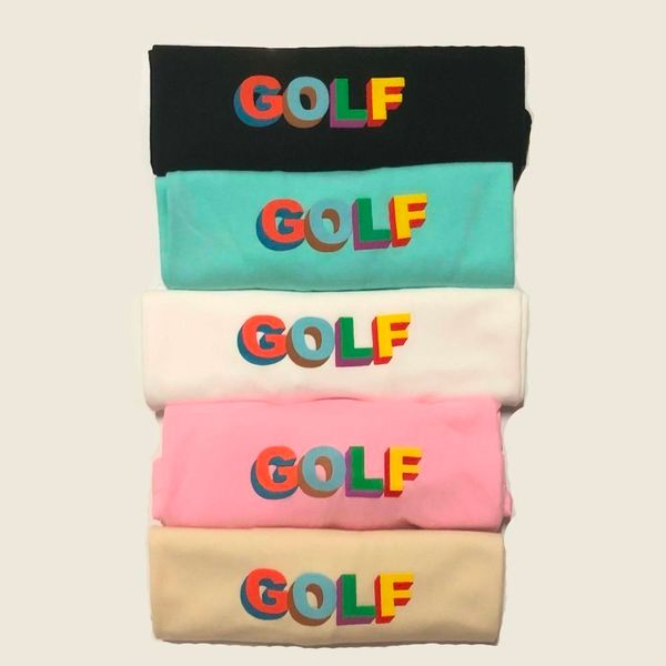 

2020 new wholesale luxury wang 3d logo golf shorts mens designer t shirts womens couple t shirt hip hop tide tee hfsstx275