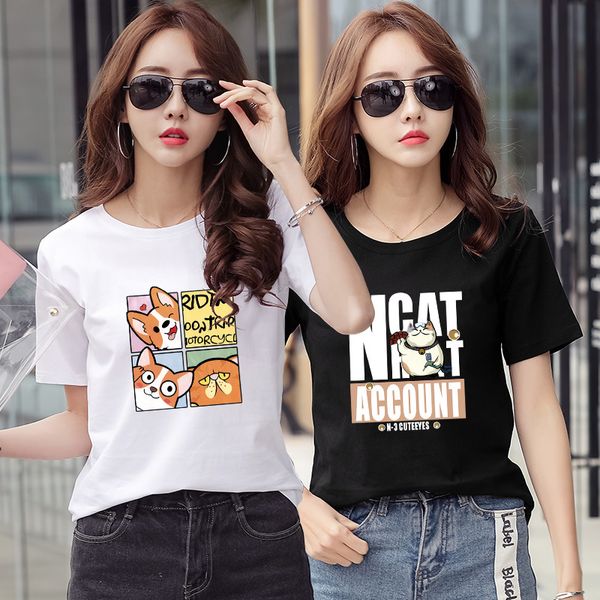 

wgt007 2019 summer designer t shirts for women men letter t shirt mens clothing brand short sleeve tshirt women, White