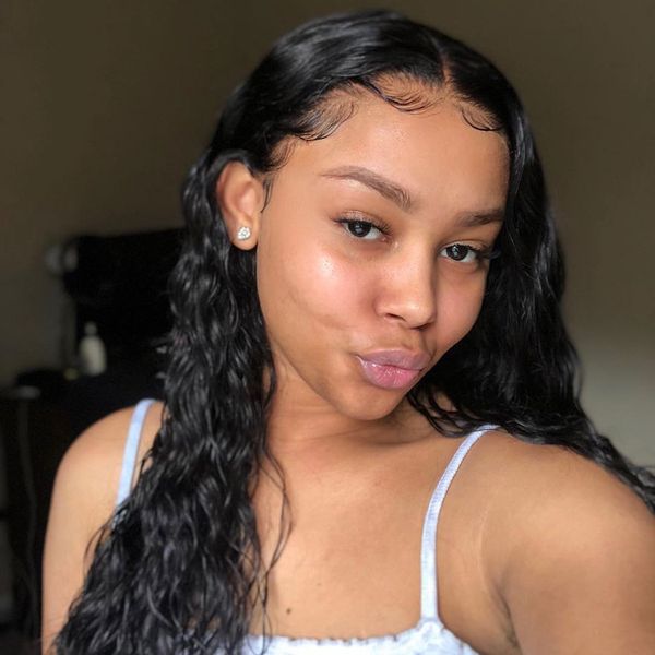 

360 lace frontal wig pre plucked 150 density lace front human hair wigs glueless full ending lace wig, Black