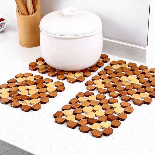 

modern kitchen coasters table mat insulation pad placemat bowl bamboo placemats anti-scalding anti-slip household bowl mat coast