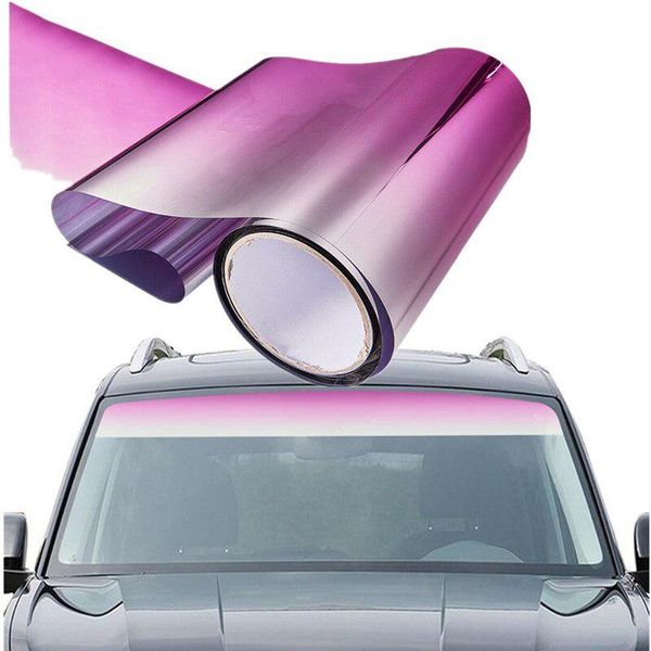 

150cm * 20cm car front windshield foil solar protection window foil sticker window sun visor strip tint film explosion-proof