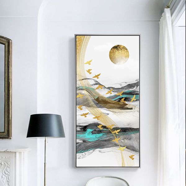 

paintings nordic abstract color spalsh blue 5d diy diamond painting cross stitch full drill mosaic picture embroidery home decor