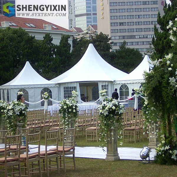 

outdoor wedding tents event tents with aluminum alloy aluminum frame outdoor white tent support customiztion pvc fabric sale