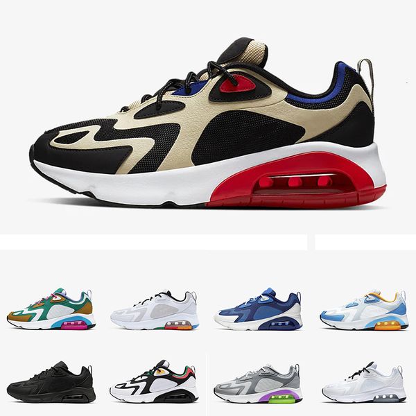 

new arrival designer brand 200 mystic green men 200s running shoes cool grey university blue red 1992 world stage track field sneakers shoes