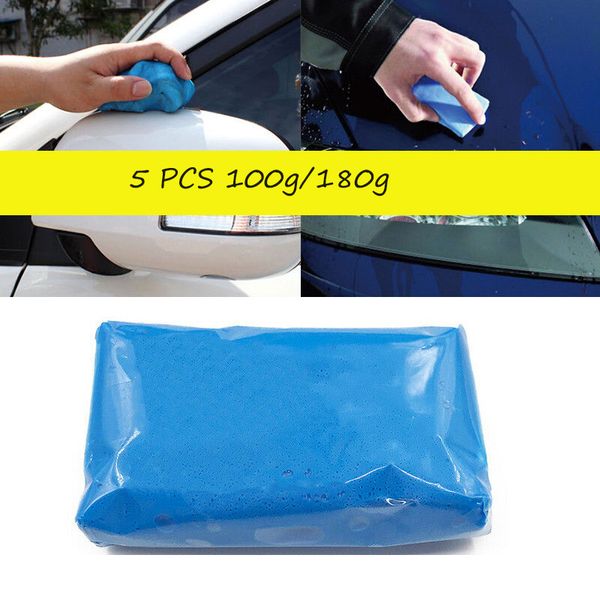 

new 5pcs100g/150g magic car truck clean clay bar auto detailing cleaner car washer blue