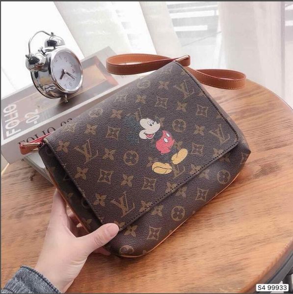 

2020 new classic lady cartoon large capacity crossbody bag fashion luxury female bag backpack wallet handbag