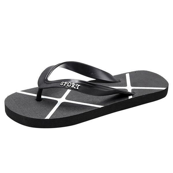 

sagace shoes summer slippers women's flip-flops slippers beach leisure shoes fashion designer shoes zapatos mujer 2020, Black